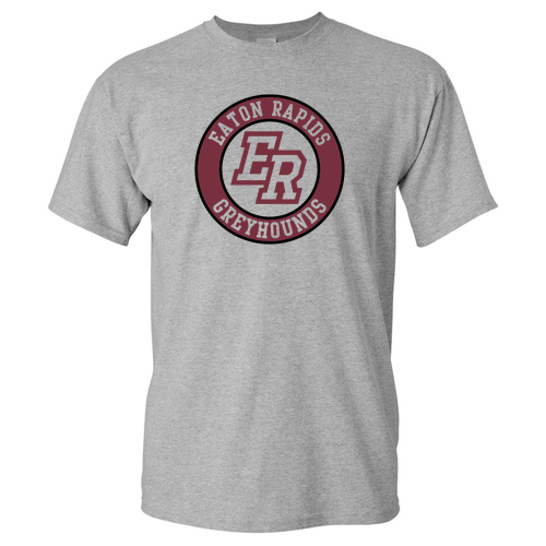Eaton Rapids Greyhounds T-Shirt -- Sport Grey