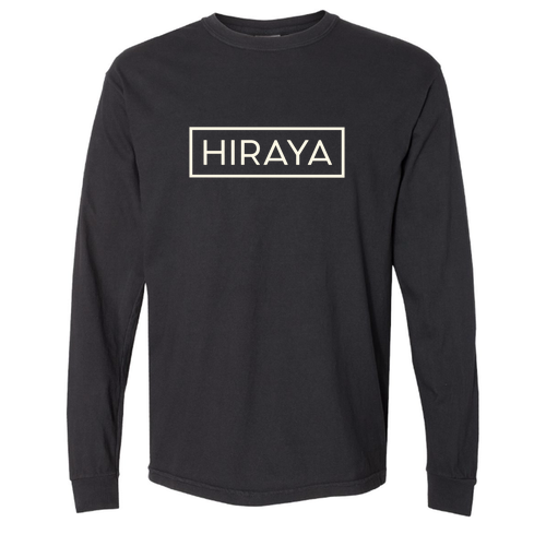 Hiraya Classic Logo Long Sleeve Tee -- Black