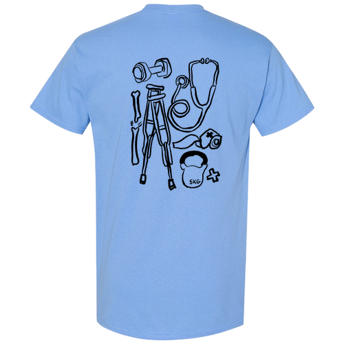 Gildan Heavy Cotton Basic T-Shirt -- Carolina Blue