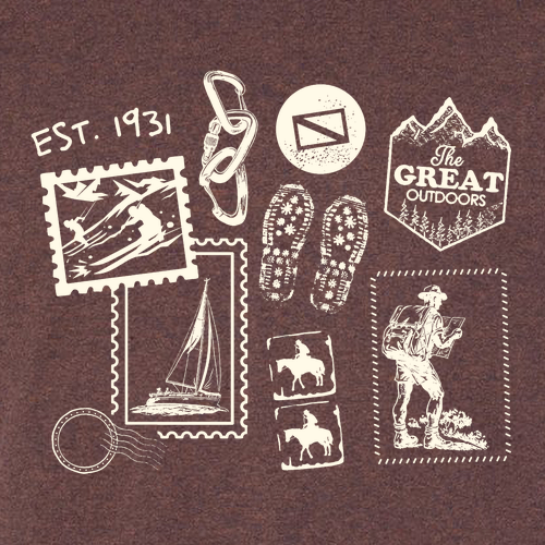 Gildan Heavy Cotton Basic T-Shirt -- Russet