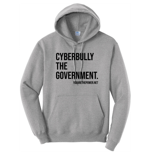Cyberbully Port and Company Core Fleece Pullover Hooded Sweatshirt -- Athletic Heather