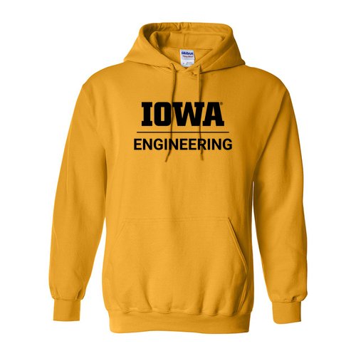 Gildan Heavy Blend Hooded Sweatshirt -- Gold