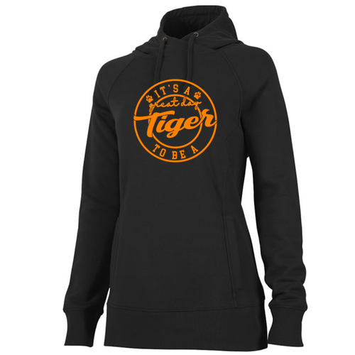 Ladies Charles River Hometown Hoodie -- Black