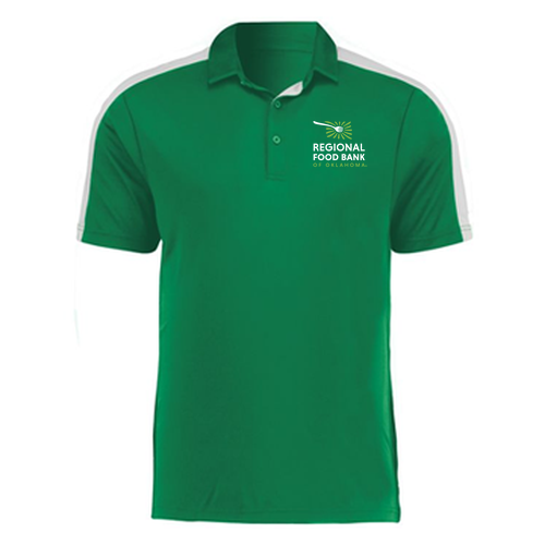 Augusta Sportswear Two-Tone Vital Polo Embroidered  Kelly / White