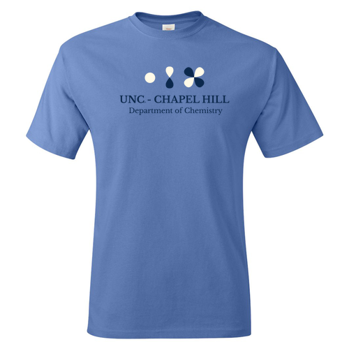 Hanes Authentic Short Sleeve T-Shirt -- Carolina Blue -- Orbit