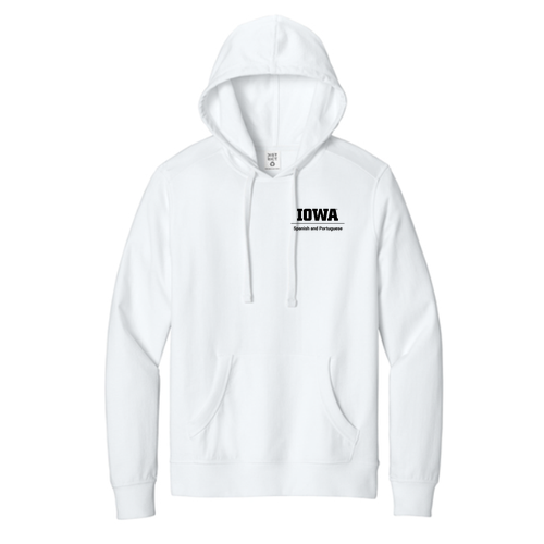 Español District Re-Fleece Hoodie -- White