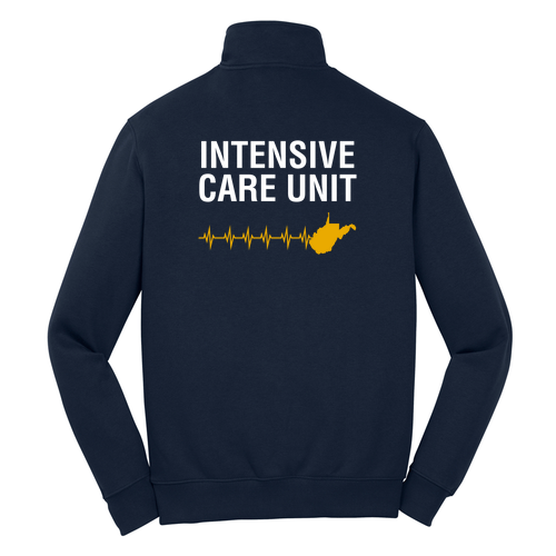 Sport Tek Quarter Zip Sweatshirt -- True Navy