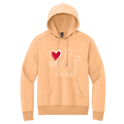 District Perfect Weight Fleece Hoodie -- Apricot