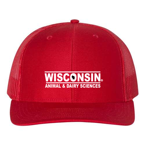 Richardson Snapback Trucker Cap -- Red