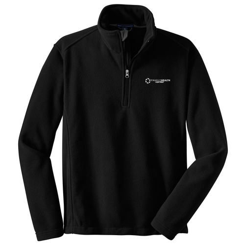 Port Authority Value Fleece 1/4 Zip Pullover -- Black
