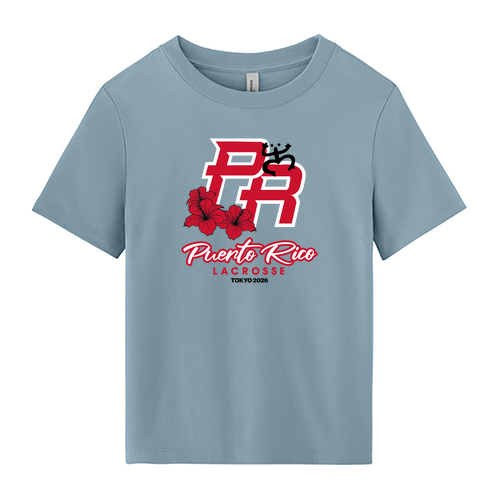 Women's Heavyweight Tee -- Vintage Denim GAUTREAUX
