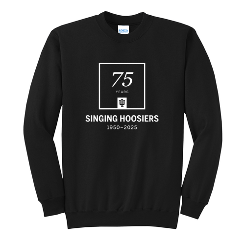 Singing Hoosiers- Anniversary Crewneck Sweatshirt