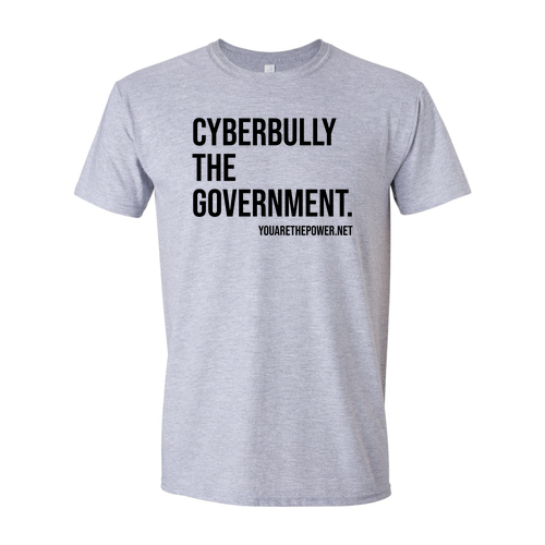 Cyberbully The Government Short Sleeve Tee -- Sport Grey