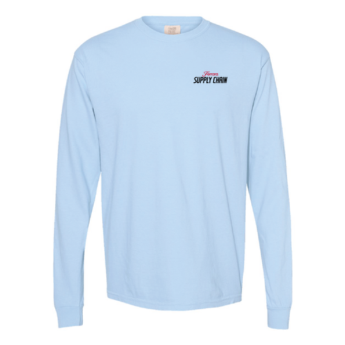 Supply Chain Season 4 Comfort Colors Long Sleeve -- Hydrangea