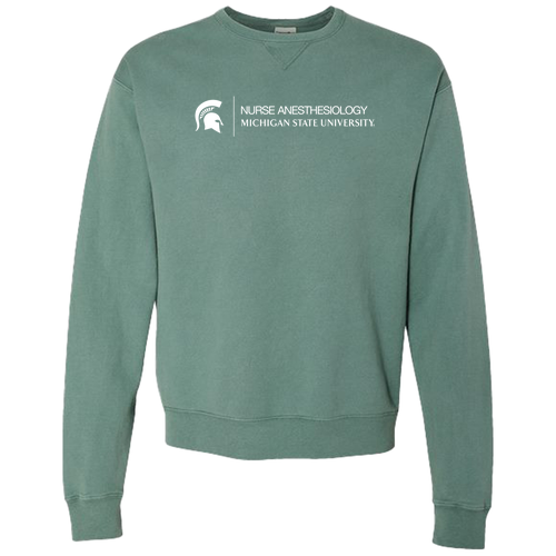 ComfortWash Unisex Crew Sweatshirt Cypress Green