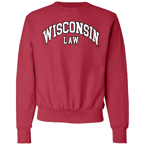 Champion Reverse Weave Crewneck Sweatshirt -- Scarlet