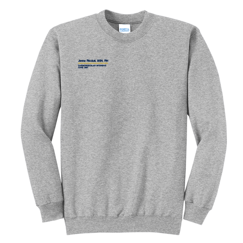 Port and Company Classic Crewneck Sweatshirt -- Athletic Heather