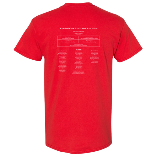 Gildan Heavy Cotton T-Shirt -- Red