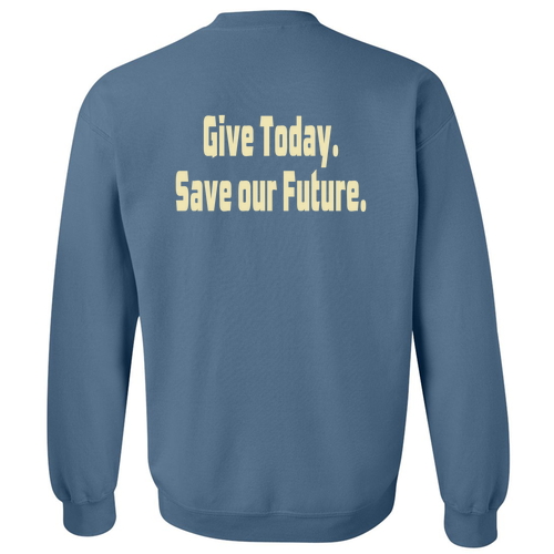 Gildan Heavy Blend Crew Neck Sweatshirt -- Indigo Blue