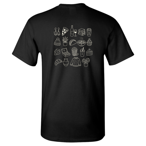 Gildan Heavy Cotton Basic T-Shirt -- Black