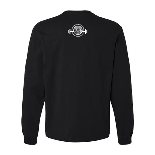 BELLA+CANVAS Unisex 7.5-Ounce Heavyweight Long Sleeve Tee -- Black
