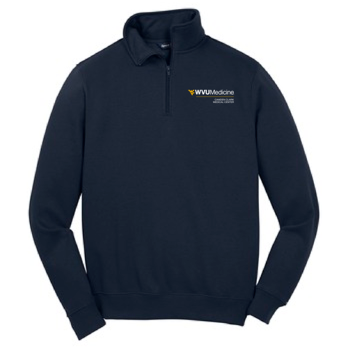 ICU Design Sport Tek Quarter Zip Sweatshirt -- True Navy