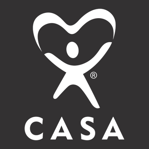 Monroe County CASA (Deep Black / Charcoal Heather)
