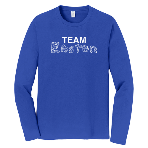 Port and Company Long Sleeve Fan Favorite Tee -- True Royal