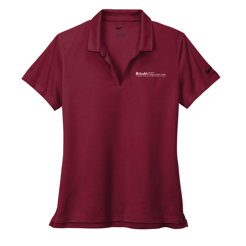 Nike Ladies Dri-Fit Micro Pique 2.0 Polo -- Team Red