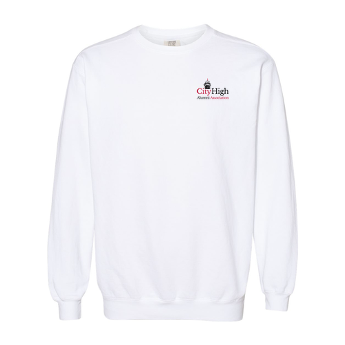 Comfort Colors Crewneck Sweatshirt -- White