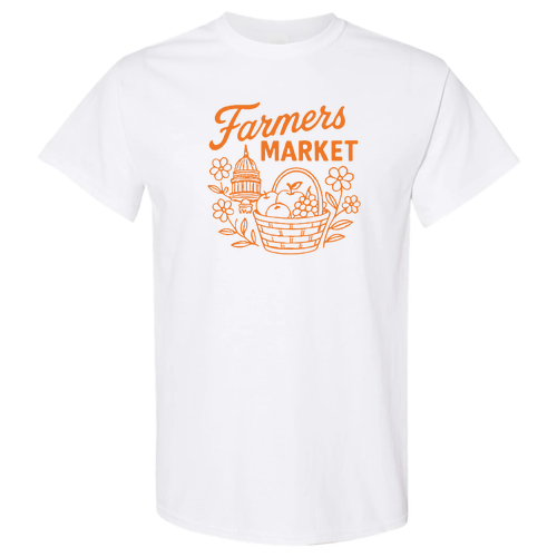 Gildan Heavy Cotton White T-Shirt