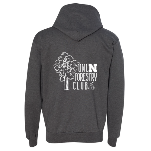Forestry Club Hoodie-- Charcoal Heather