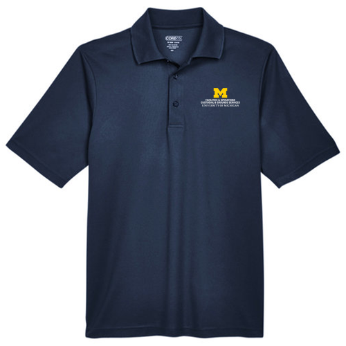 Mens/Unisex Ash City Core 365 Origin Performance Pique Polo -- Classic Navy, $19