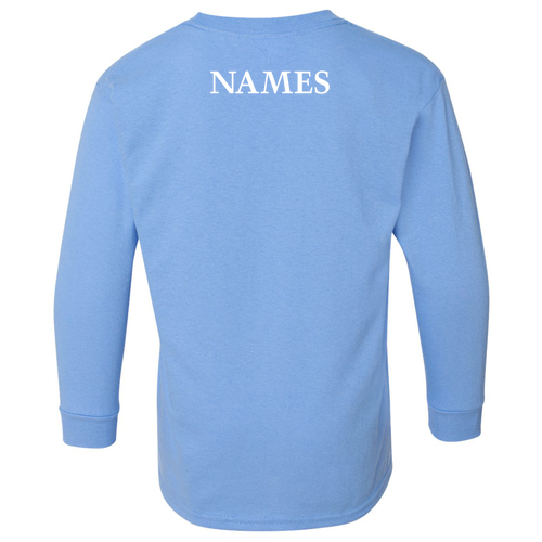 Gildan Youth Heavy Cotton Longsleeve -- Carolina Blue