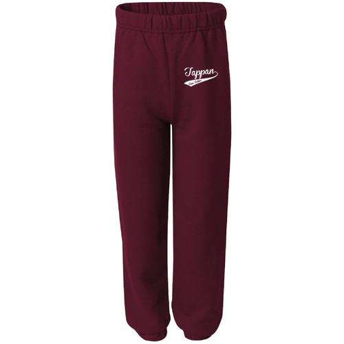 Youth Jerzees 8 Oz., 50/50 Nublend Fleece Sweatpant -- Maroon