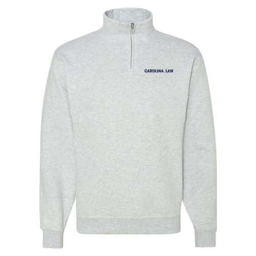 Jerzees 9.3 Oz 50/50 Nublend Quarter Zip Sweatshirt Adult -- Ash