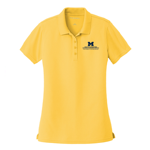 Ladies Port Authority Dry Zone UV Micro Mesh Polo -- Sunburst Yellow, $29