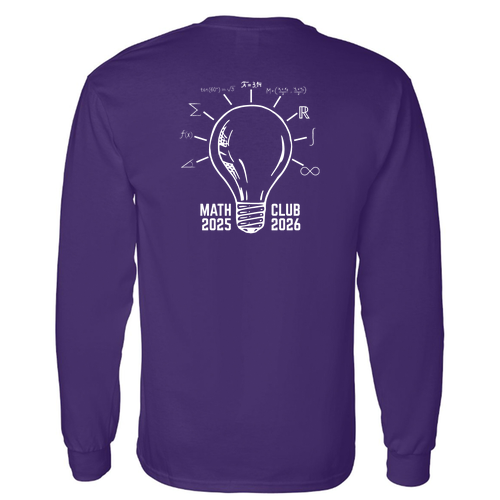 Gildan Heavy Cotton Longsleeve Basic T-Shirt -- Purple