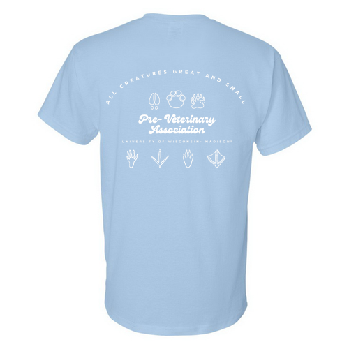 Gildan DryBlend 50/50 T-Shirt -- Carolina Blue