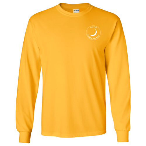 Gildan Ultra Cotton Longsleeve Basic T-Shirt -- Gold