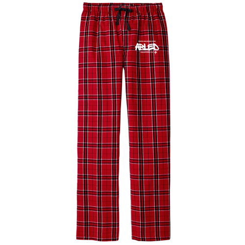 District Flannel Plaid Pant -- New Red