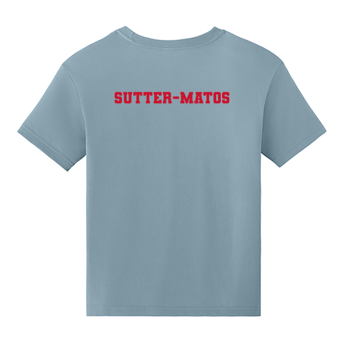 Youth Heavyweight Tee -- Vintage Denim SUTTER-MATOS