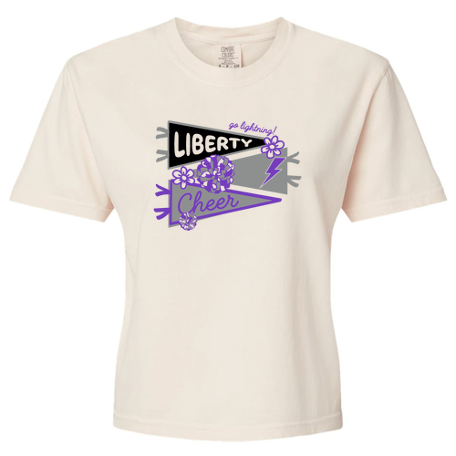 Comfort Colors Women's Garment-Dyed Heavyweight Boxy T-Shirt -- Ivory