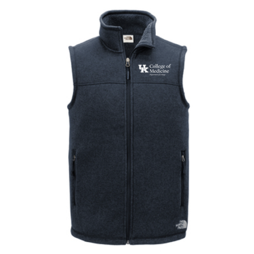 The North Face Sweater Fleece Vest -- Urban Navy Heather