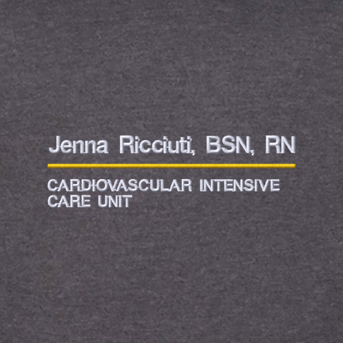 Gildan Heavy Cotton Longsleeve Basic T-Shirt -- Dark Heather