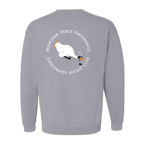 Gildan Heavy Blend Crew Neck Sweatshirt -- Sport Grey