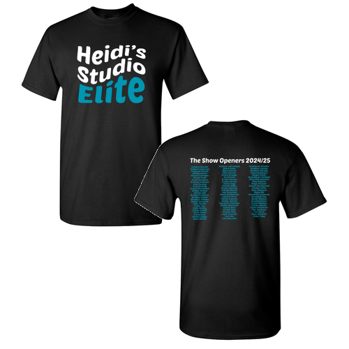 Gildan Heavy Cotton Basic T-Shirt -- Black