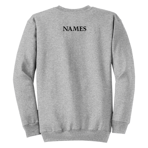 Port and Company Classic Crewneck Sweatshirt -- Athletic Heather