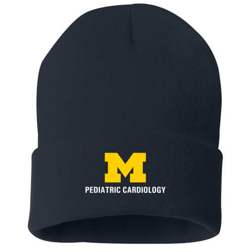 Sportsman Solid 12" Cuffed Beanie -- Navy