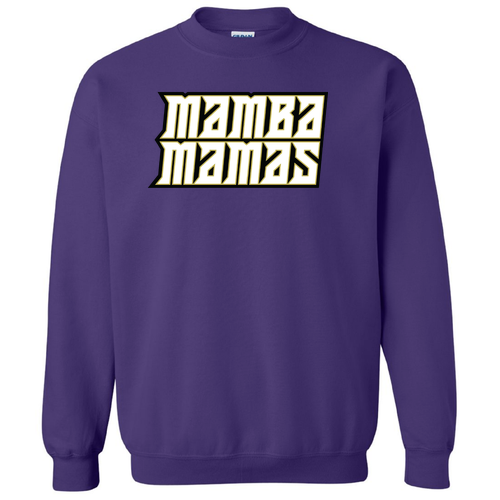 Mamba Mamas Gildan Heavy Blend Crew Neck Sweatshirt -- Purple